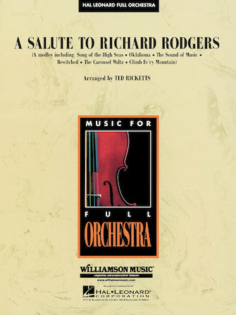 A Salute To Richard Rodgers (arr. Ted Ricketts) - Trombone 3