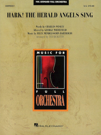 Hark! The Herald Angels Sing (arr. Ted Ricketts) - Viola