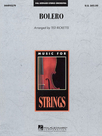 Boléro (arr. Ted Ricketts) - Violin 2