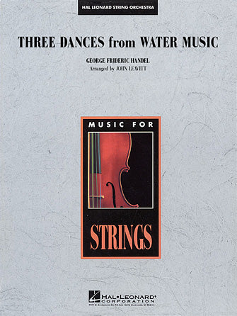 Three Dances from Water Music - Full Score