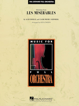 Selections from Les Miserables (arr. Bob Lowden) - Piano