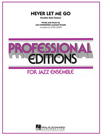 Never Let Me Go (Flexible Solo Feature) - Vocal Solo