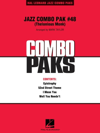 Jazz Combo Pak #48 (Thelonious Monk) (arr. Mark Taylor) - Bb Instruments