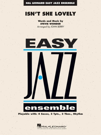 Isn't She Lovely (arr. John Berry) - Alto Sax 1