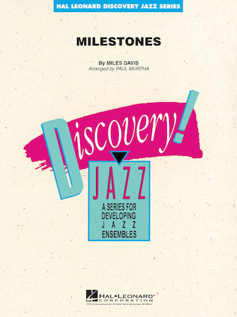 Milestones (arr. Paul Murtha) - Piano