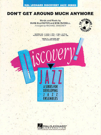 Don't Get Around Much Anymore (arr. Michael Sweeney) - Tenor Sax 1
