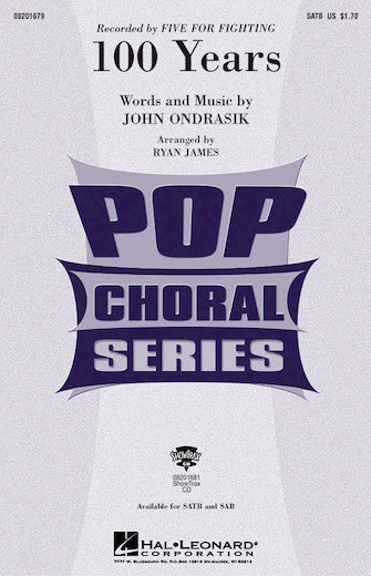 100 Years (arr. Ryan James)