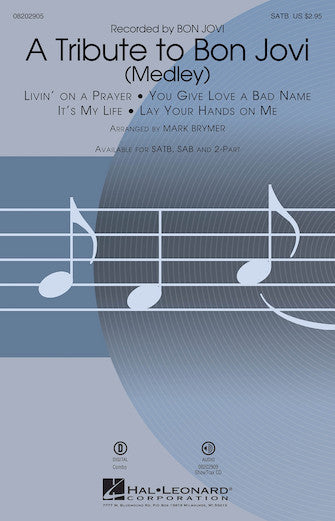A Tribute To Bon Jovi (Medley) - Bb Tenor Saxophone