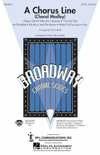 A Chorus Line (Medley) (arr. Ed Lojeski) - Trumpet 2 in Bb
