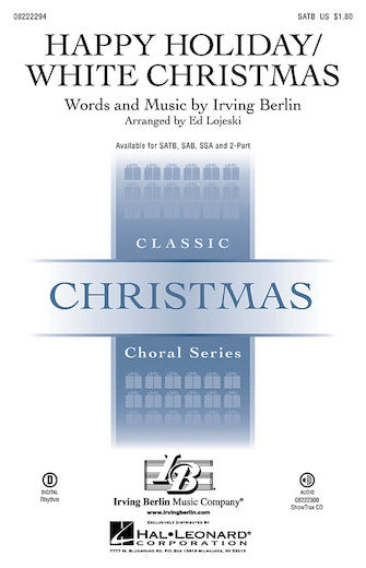 Happy Holiday (arr. Ed Lojeski)