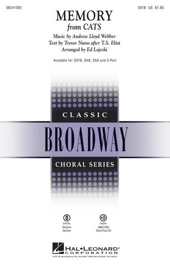 Memory (from Cats) (arr. Ed Lojeski) - Guitar