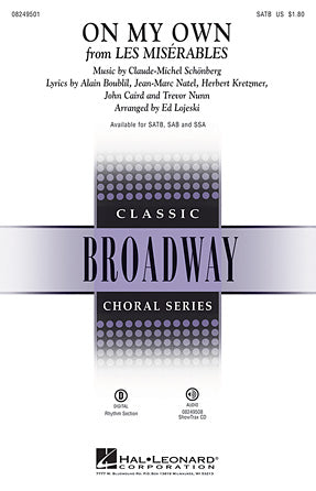 On My Own (from Les Miserables) (arr. Ed Lojeski) - Synthesizer