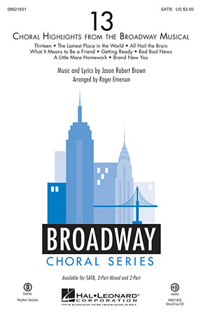 13 (Choral Highlights From The Broadway Musical) (arr. Roger Emerson) - Drums