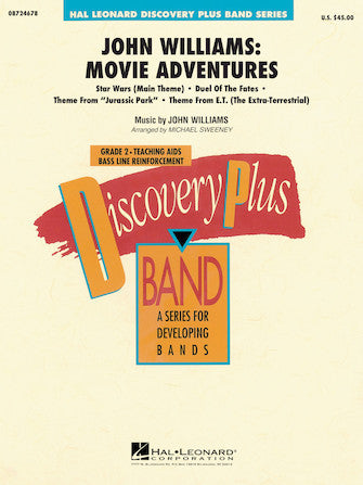 John Williams: Movie Adventures (arr. Michael Sweeney) - Mallet Percussion