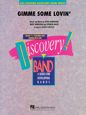 Gimme Some Lovin' - Bb Clarinet 2