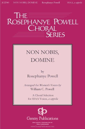 Non Nobis, Domine (arr. William C. Powell)
