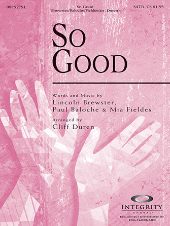 So Good - Alto Sax (sub. Horn)