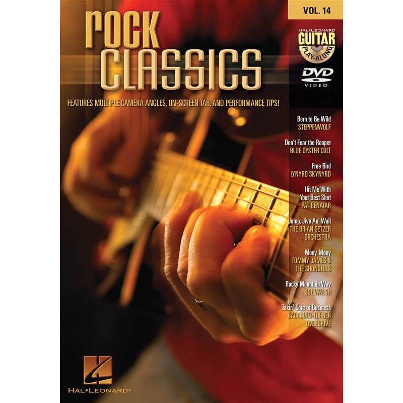 Compilation - Guitar Play Along Dvd Vol.14 Rock Classics