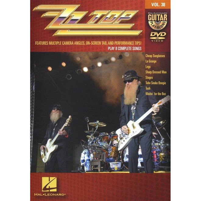 ZZ Top - Guitar Play Along Dvd Vol.38