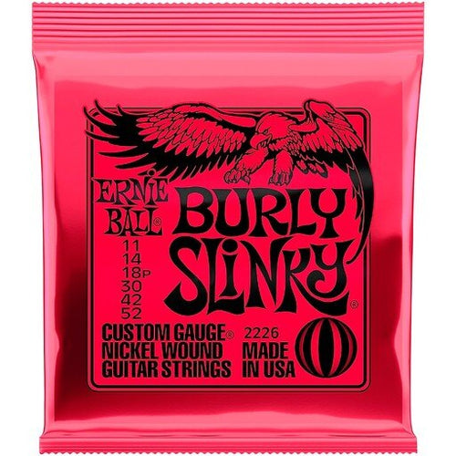 Cordes de guitare Ernie Ball Nickel Wound Burly Slinky (11-52) 22