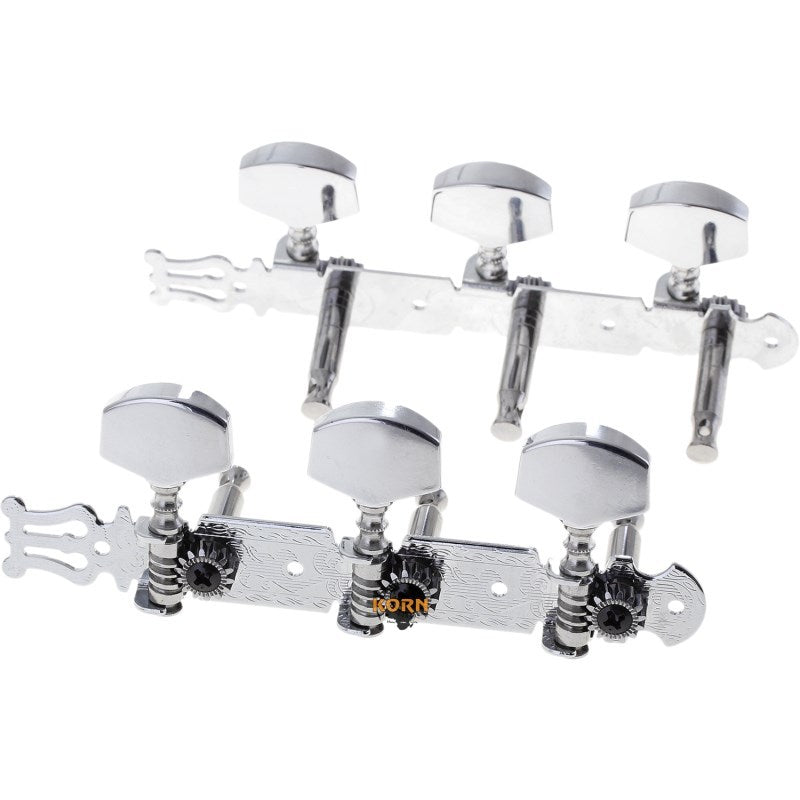 Stagg Mechanik pour guitare western Satz 3L/3R Chrom