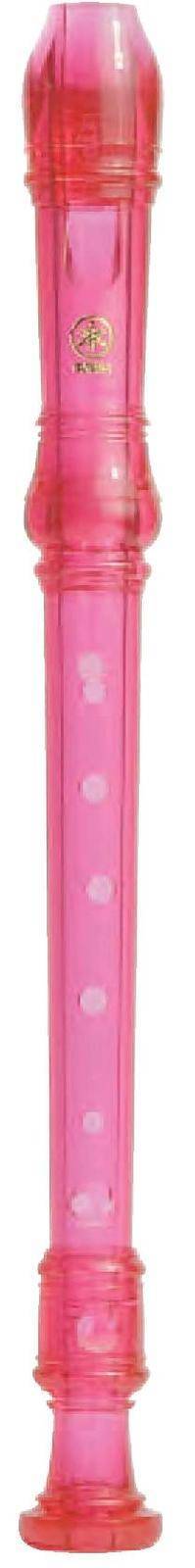 Yamaha YRS 20 GP Flûte à bec soprano C Rose-Transparent