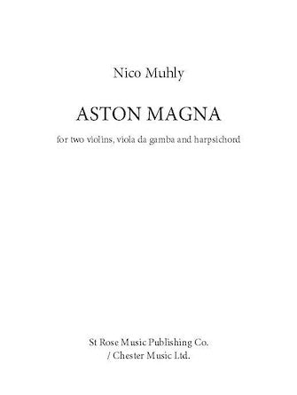 Aston Magna - Score & Parts