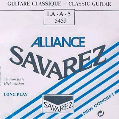 Cordes de guitare classique en bronze Savarez 545J-U 5A Medium - Paquet de 10