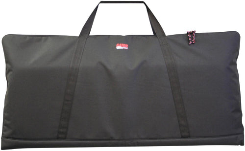 Gator - Economy 61-Key Keyboard Bag, Lightweight Envelope-Style Design,Durable Nylon Web Handles and 600D Nylon Exterior - Black