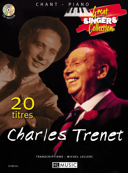 20 Titres - partition chant, Charles Trenet