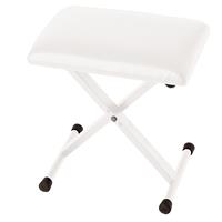 Korg PC-110 X-Style Height Adjustable Piano Bench, White
