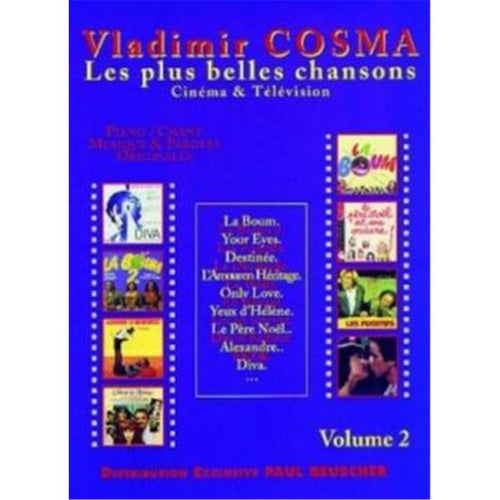 Musique de Film Ex. Vol.2 - partition chant, Cosma