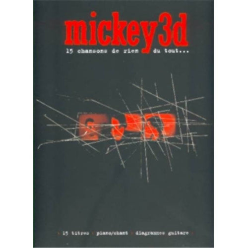 15 Chansons de Rien Du Tout - partition chant, Mickey3d