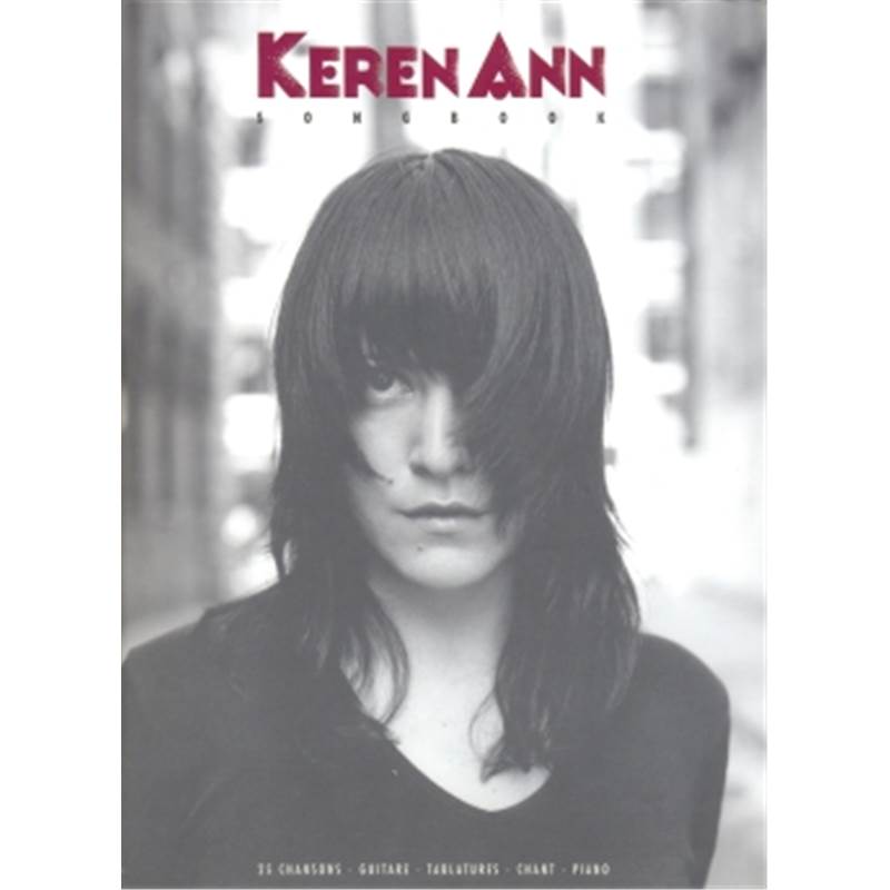 Keren Ann - 25 Chansons P/V/G Tab.