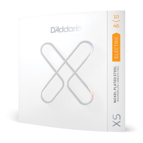 D'Addario 10-46 Regular Light, XS en acier nickelé pour guitare électrique