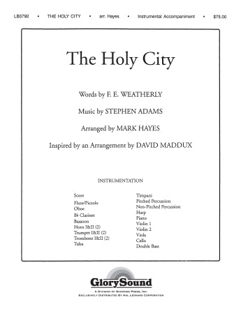 The Holy City (arr. Mark Hayes) - Bassoon