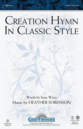 Creation Hymn In Classic Style - Double Bass