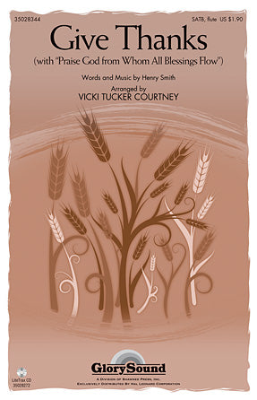 Give Thanks (arr. Vicki Tucker Courtney)