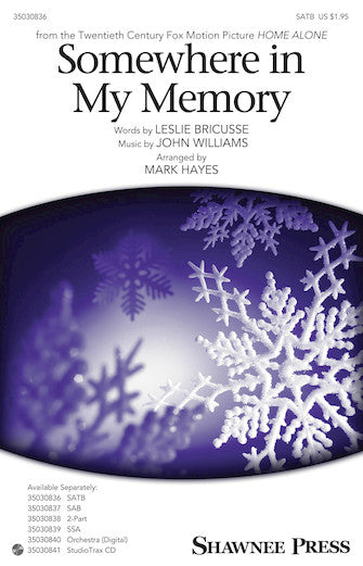 Somewhere in My Memory (arr. Mark Hayes) - Drum Set
