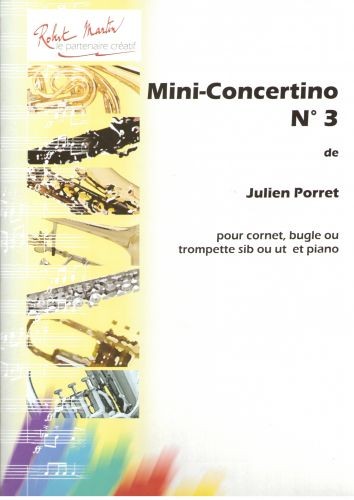3ème Mini-concertino - partition trompette, Julien Porret
