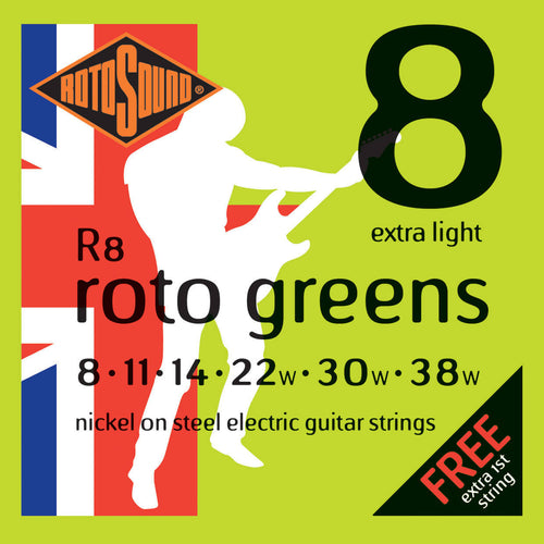Rotosound R 8 Nickel Électrique Super Léger