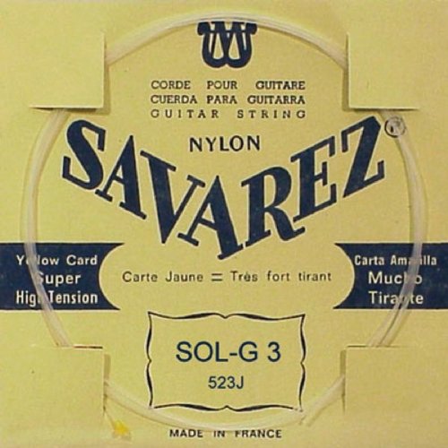 Corde Sol Guitare Classique Savarez 523j Tres Fort Tirant