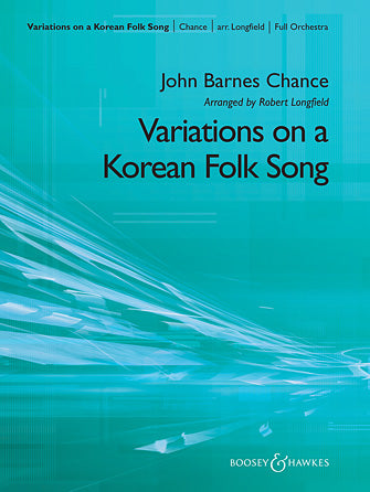 Variations on A Korean Folk Song - Timpani