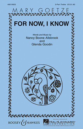 For Now, I Know