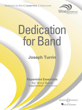 Dedication for Band - Eb Clarinet