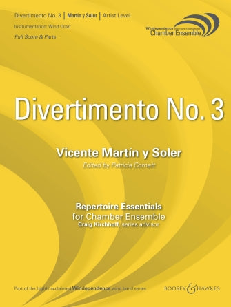 Divertimento No. 3 (ed. Patricia Cornett) - Conductor Score (Full Score)
