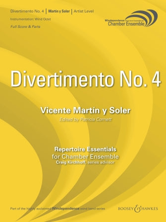 Divertimento No. 4 (ed. Patricia Cornett) - Oboe 2