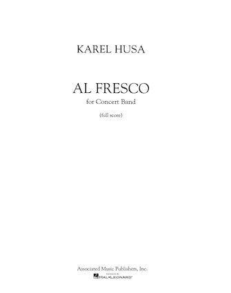 Al Fresco (Score Only) - Full Score