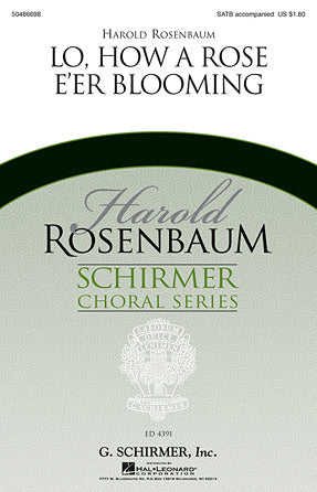 Lo, How A Rose E'er Blooming