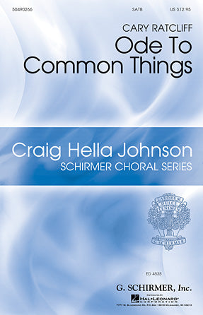 Ode To Common Things